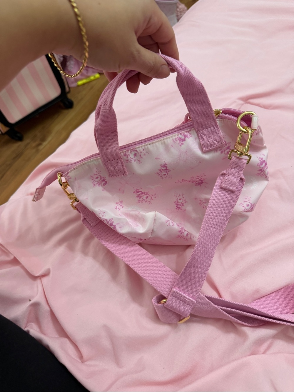 Love Shack Fancy x Pink Victoria's Secret handbag - Picture 3 of 3